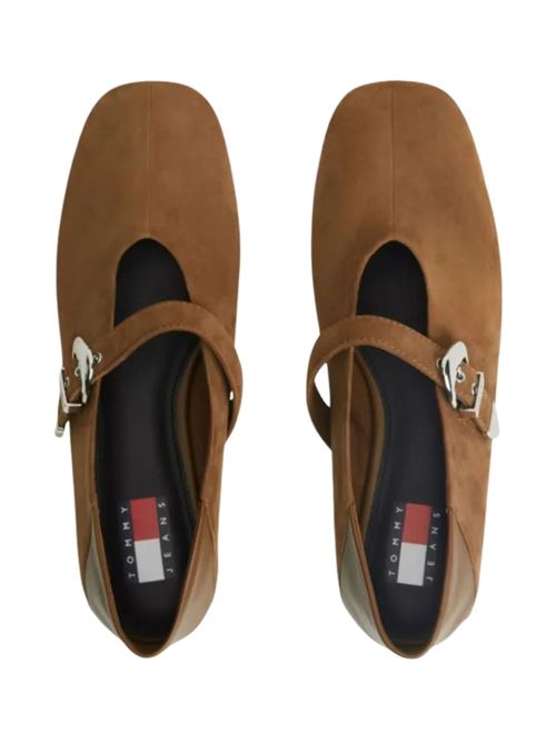 Ballerine in pelle scamosciata Tommy Jeans | EN0EN03067GWS